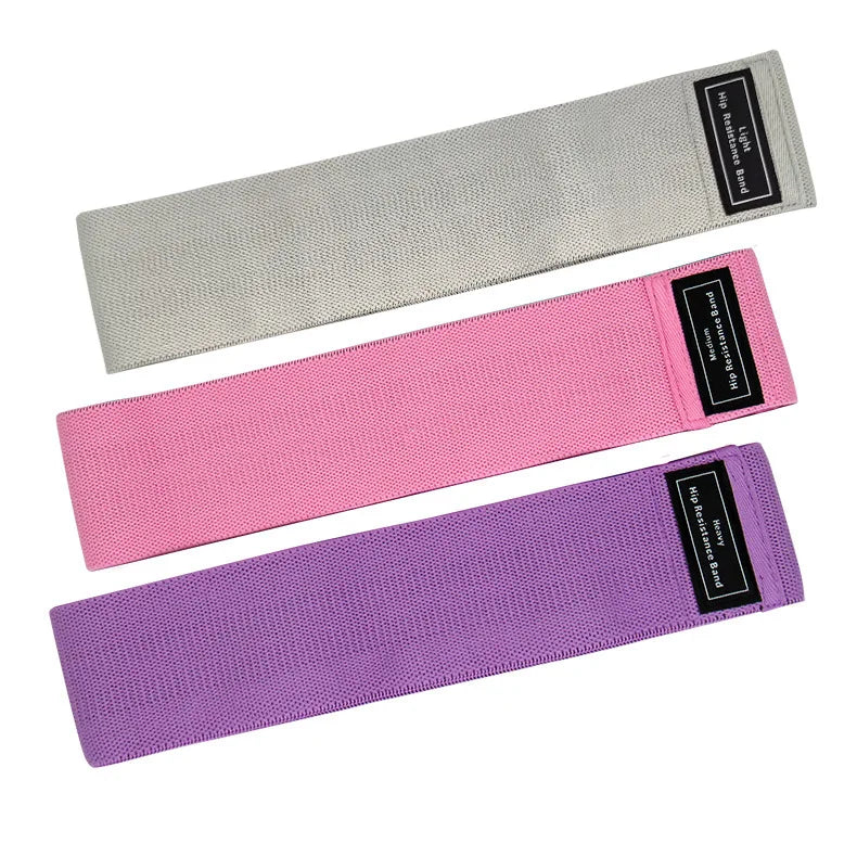 2024 Custom Logo Non-Slip Resistance Bands for Yoga & Fitness