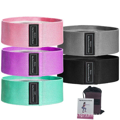 2024 Custom Logo Non-Slip Resistance Bands for Yoga & Fitness