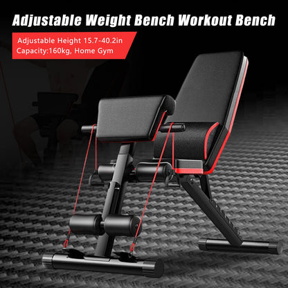 Adjustable Weight Bench for Full-Body Workouts