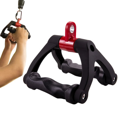 Ergonomic V-Shaped Rotating Row Handle for Full-Body Workouts