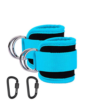 Adjustable Resistance Bands with Ankle Straps for Strength Training