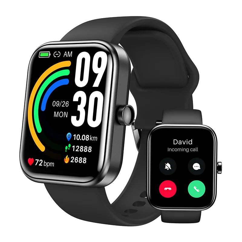 Smart Watch with Bluetooth Calling and Fitness Tracking