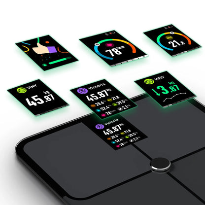 Smart Digital Body Fat Scale with TFT Color Screen