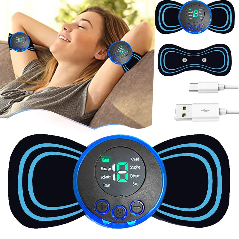 Foot Massager: 3-Piece Electronic Full Body Relaxation Set