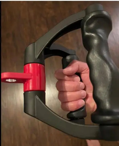 Ergonomic V-Shaped Rotating Row Handle for Full-Body Workouts