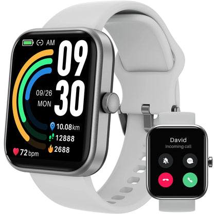 Smart Watch with Bluetooth Calling and Fitness Tracking