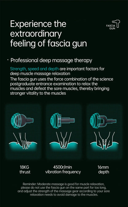 99-Level Deep Tissue Massage Gun