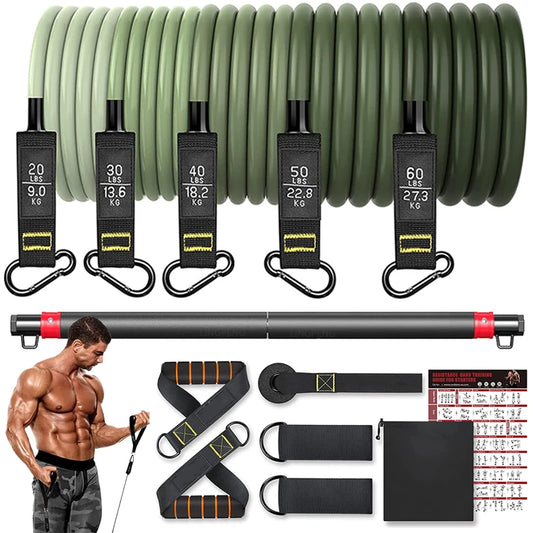 Complete Resistance Band Set for Fitness