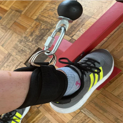 Adjustable Resistance Bands with Ankle Straps for Strength Training