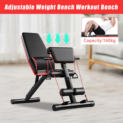 Adjustable Weight Bench for Full-Body Workouts