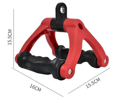 Ergonomic V-Shaped Rotating Row Handle for Full-Body Workouts